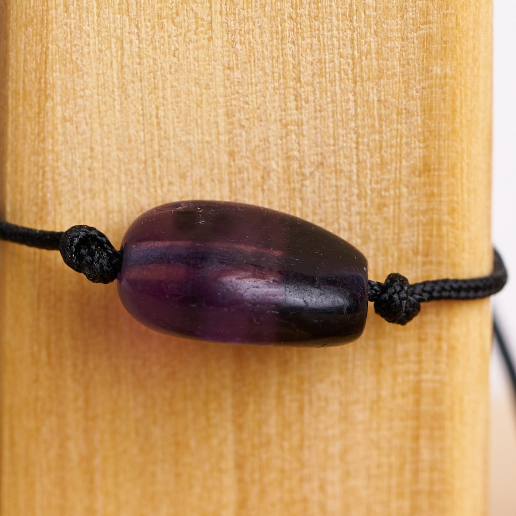 Pulsera piedra de Fruorita Arcoiris | Piedra en solitario