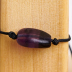 Pulsera piedra de Fruorita Arcoiris | Piedra en solitario