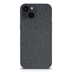 Ocean Turtle -  Biodegradable phone case - Ocean Blue and Black