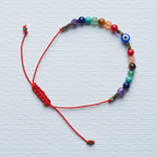 Pulsera 7 chakras | Ojo protector