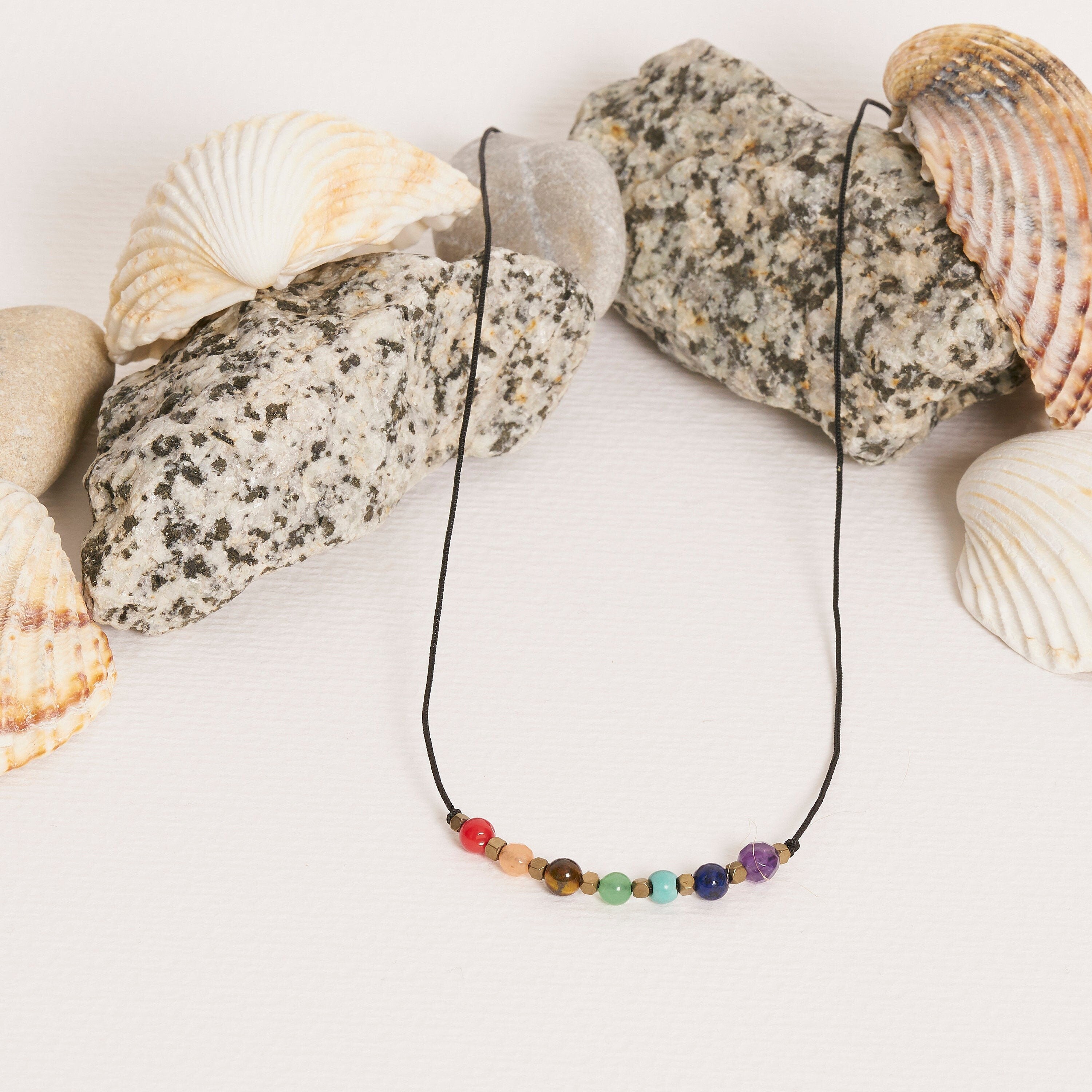 Collar 7 chakras | Piedras naturales