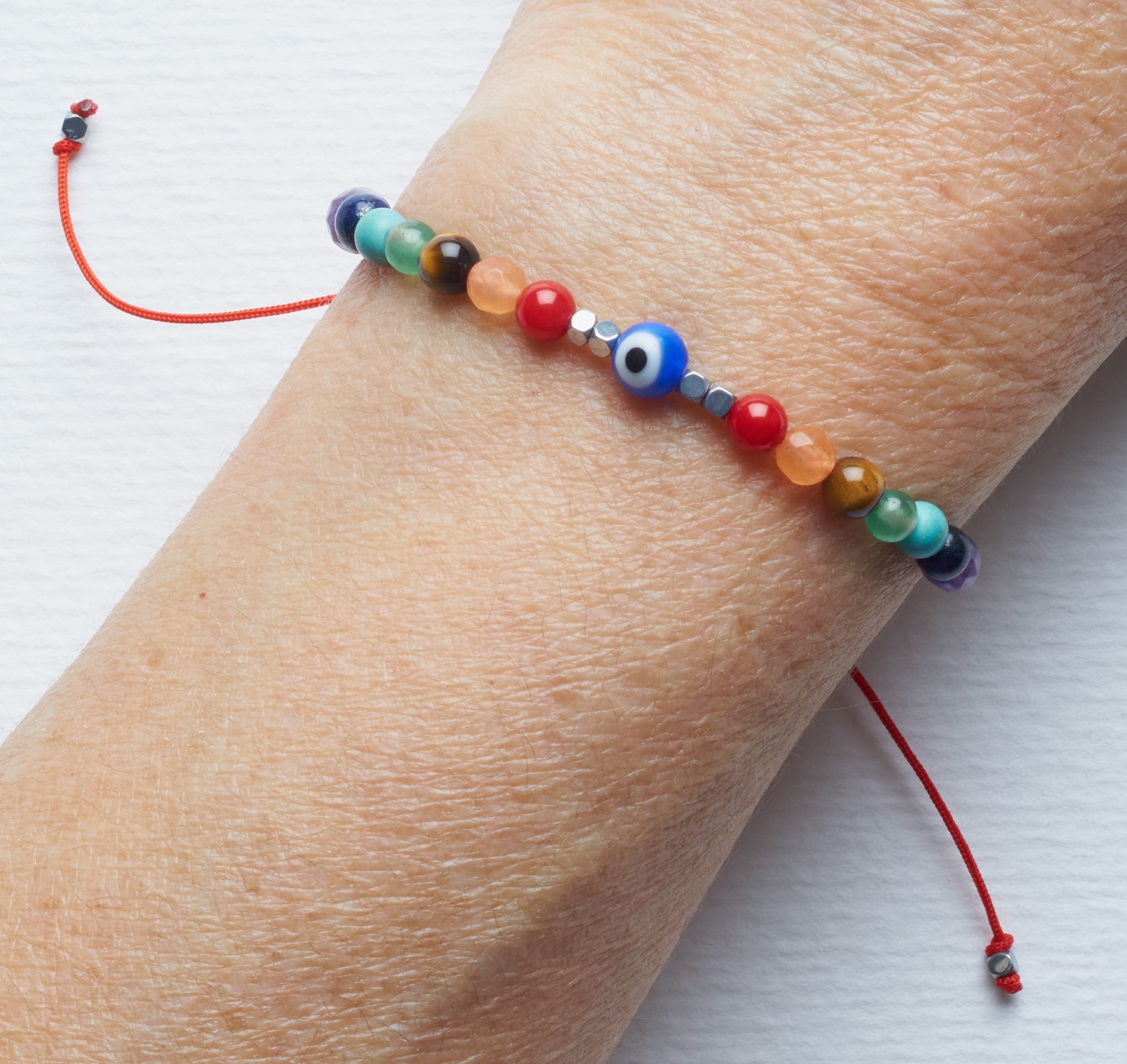 Pulsera 7 chakras | Ojo protector