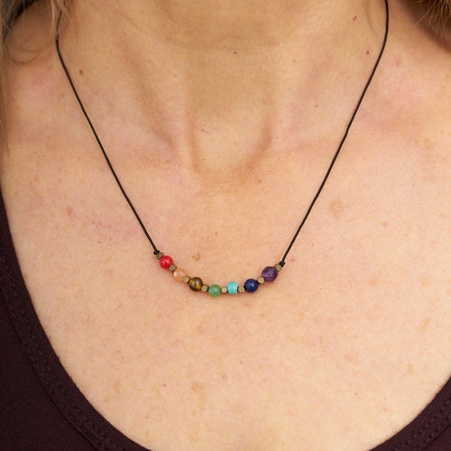 Collar 7 chakras | Piedras naturales