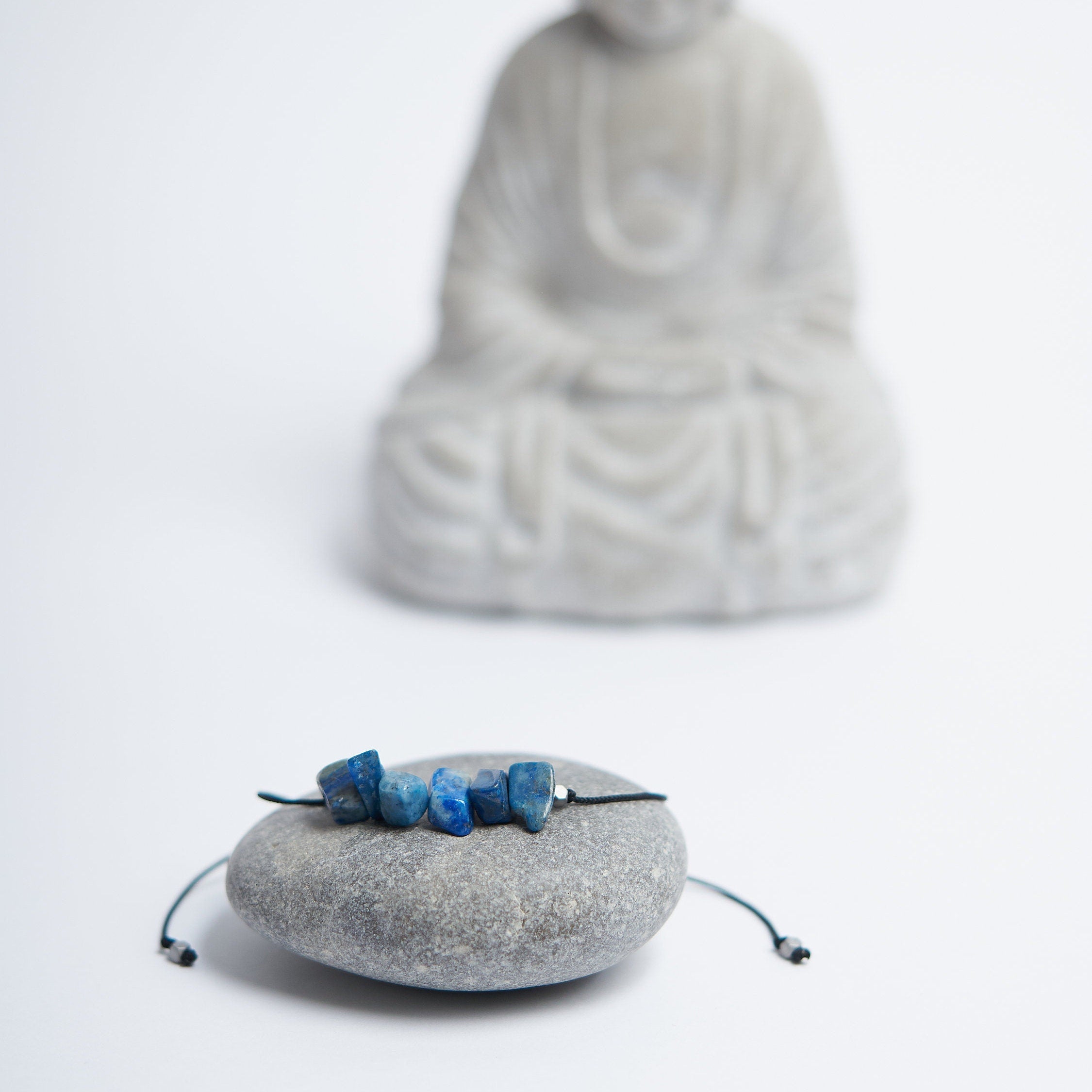 Pulsera piedras de Lapislázuli | Piedra natural.