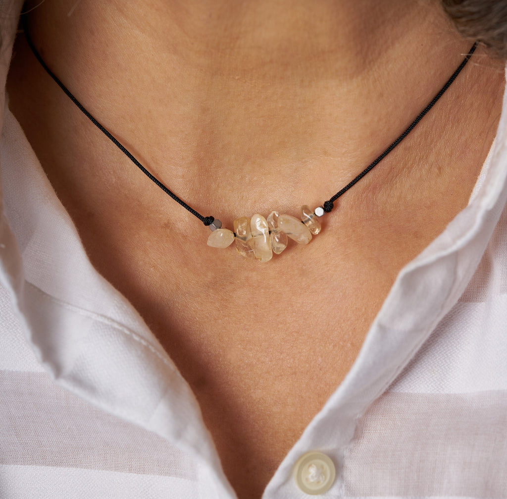 Collar piedra de nacimiento Noviembre | Piedra natal de Noviembre