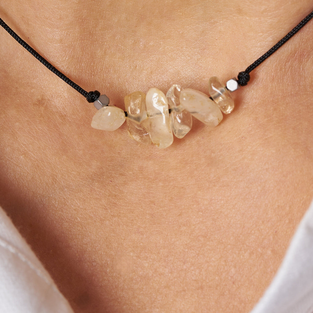 Collar piedra de nacimiento Noviembre | Piedra natal de Noviembre