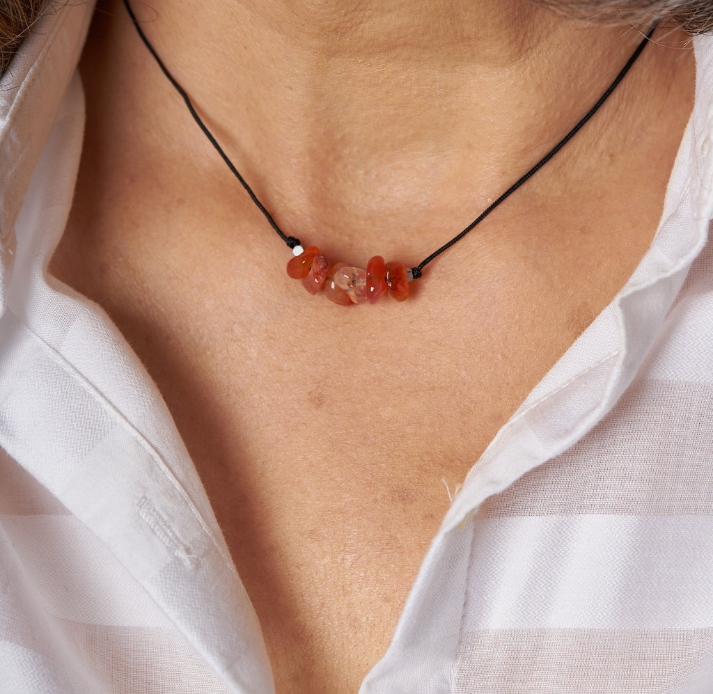 Collar piedra de nacimiento Julio | Piedra natal de Julio