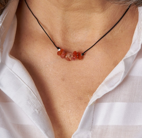 Collar piedra de nacimiento Julio | Piedra natal de Julio