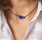 Collar piedra de nacimiento Septiembre | Piedra natal de Septiembre