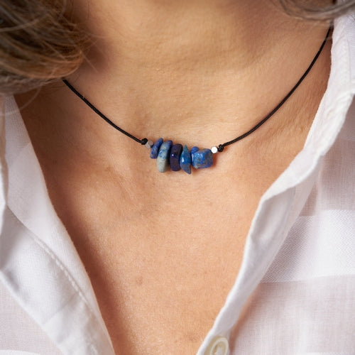 Collar piedra de nacimiento Septiembre | Piedra natal de Septiembre