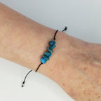 Pulsera piedras de Apatita | Piedra natural.