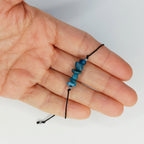 Pulsera piedras de Apatita | Piedra natural.