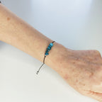 Pulsera piedras de Apatita | Piedra natural.