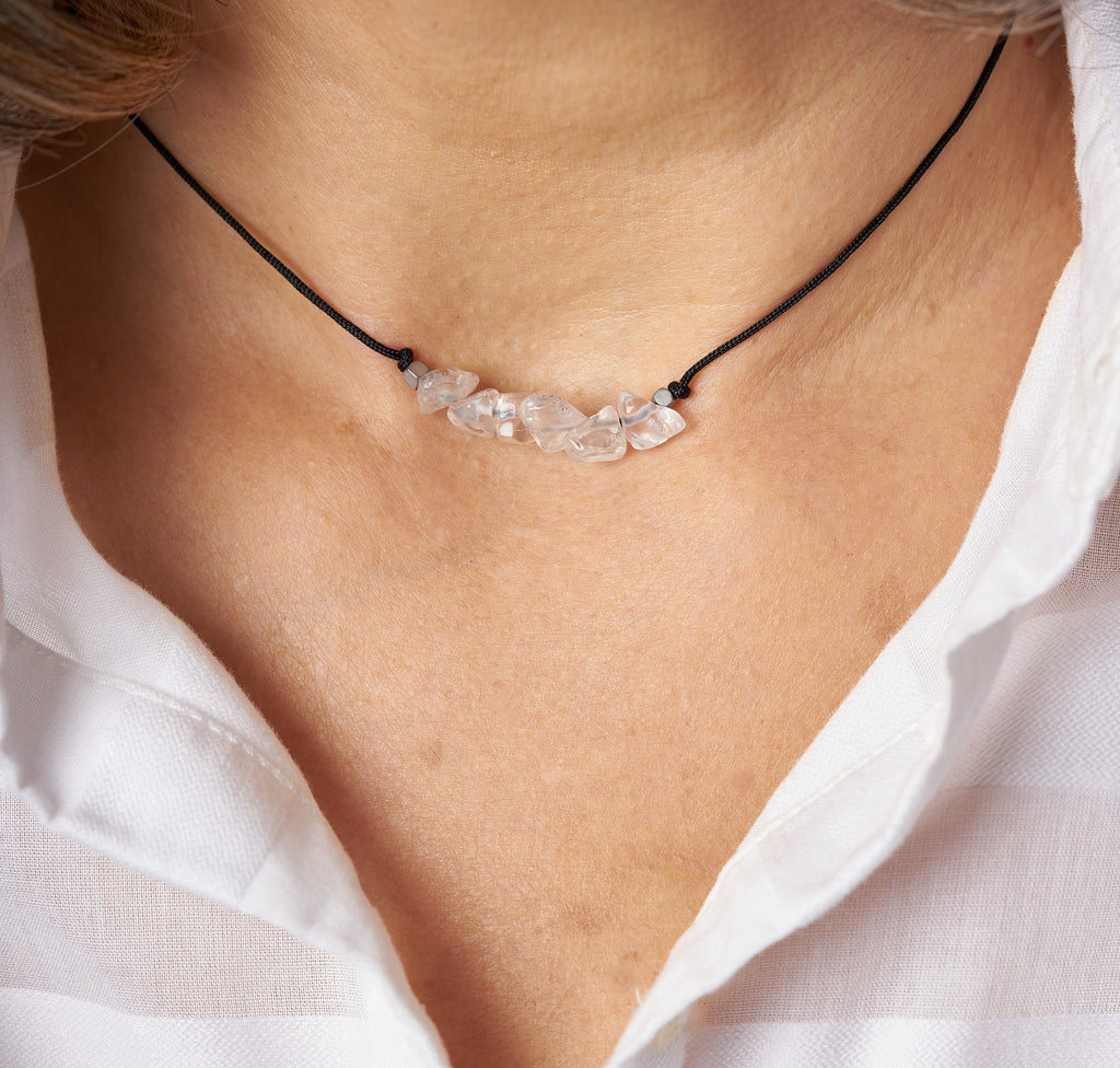 Collar piedra de nacimiento Abril | Piedra natal de Abril.