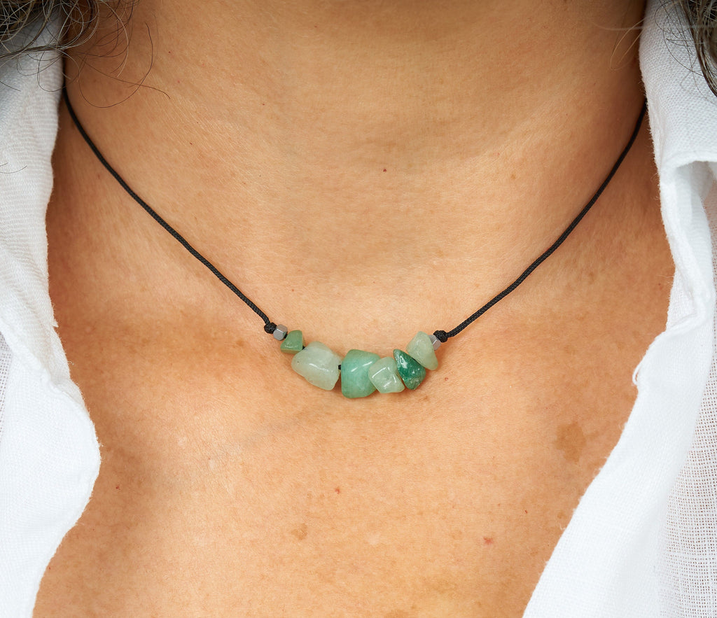 Collar piedra de nacimiento Mayo | Piedra natal de Mayo.