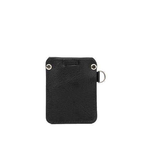 AirTag wallet with D-ring.