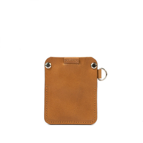 AirTag wallet with D-ring.