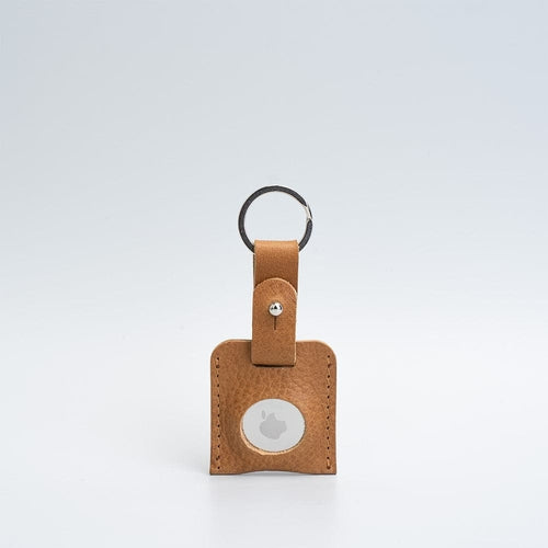 Leather AirTag Keyring.