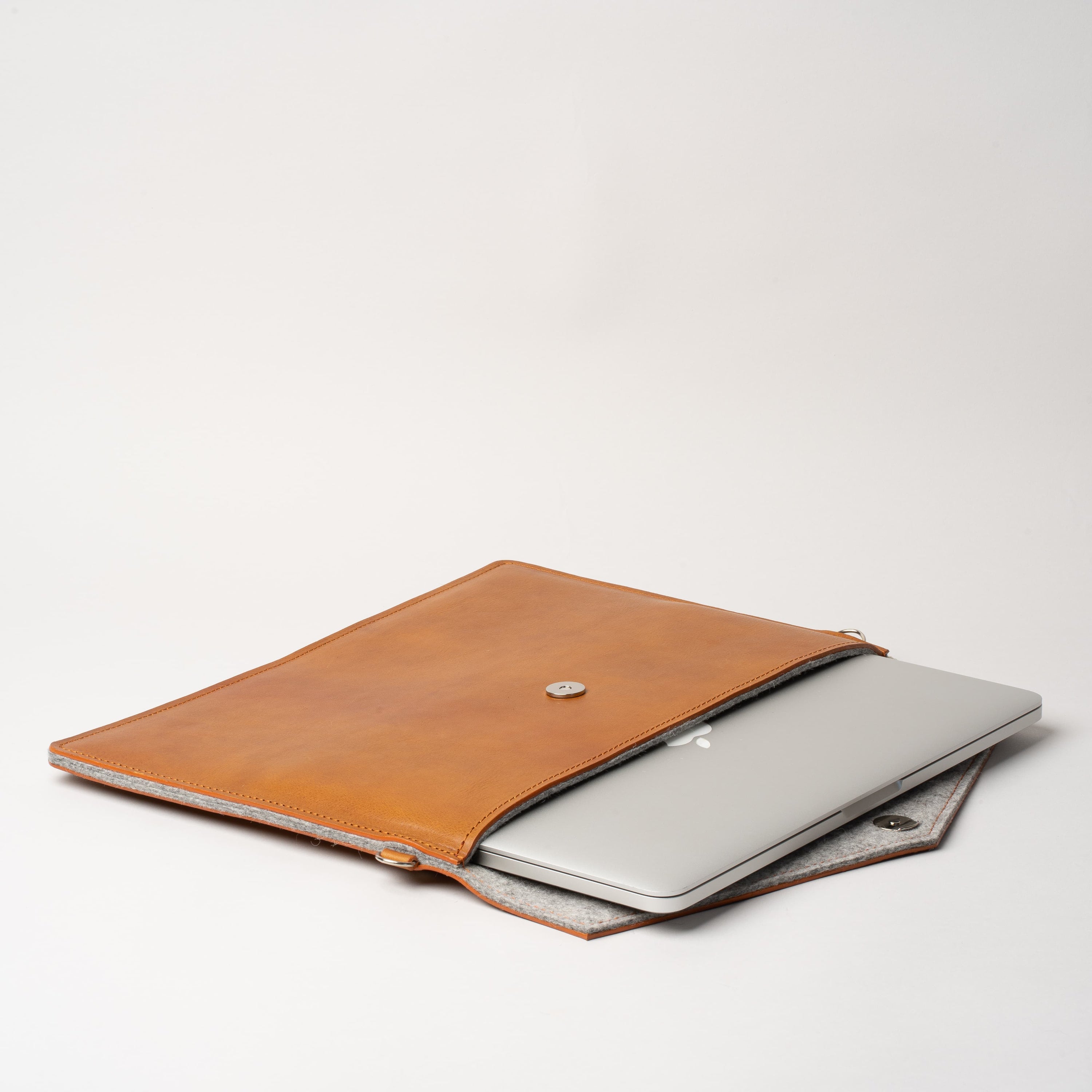 Leather Bag for iPad with adjustable strap