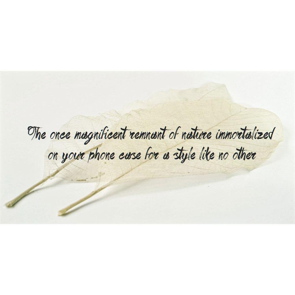 Organic Case - Skeleton Leaves