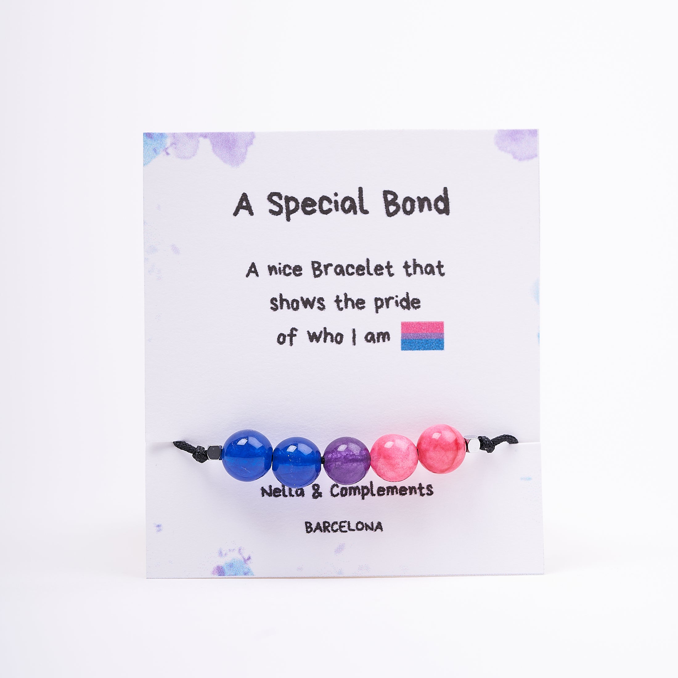 Pulsera orgullo bisexual | Colores Bisexual.