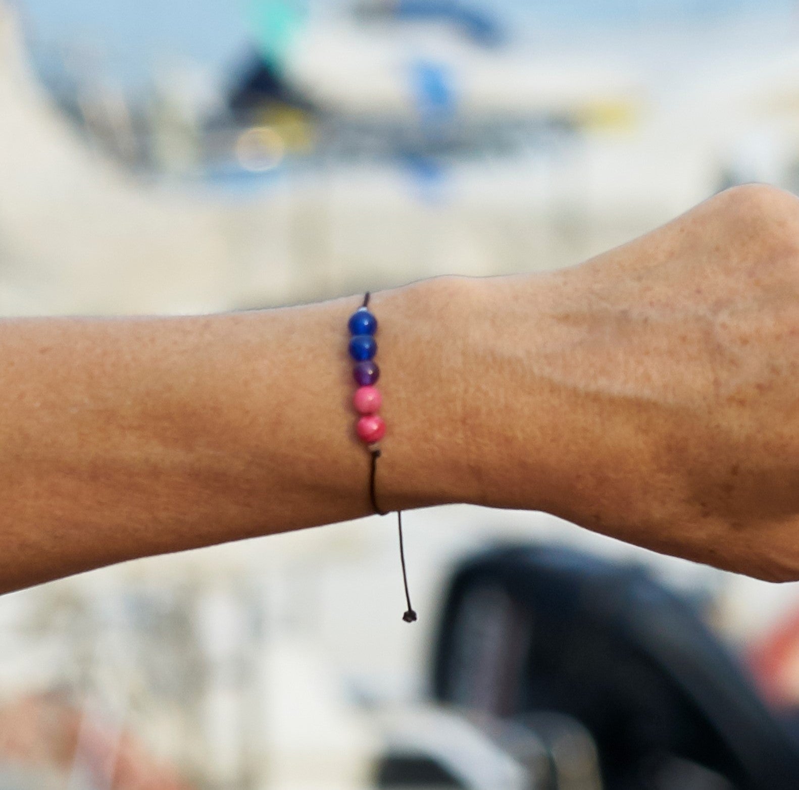 Pulsera orgullo bisexual | Colores Bisexual.