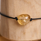 Pulsera piedra de Citrino | Piedra en Solitario
