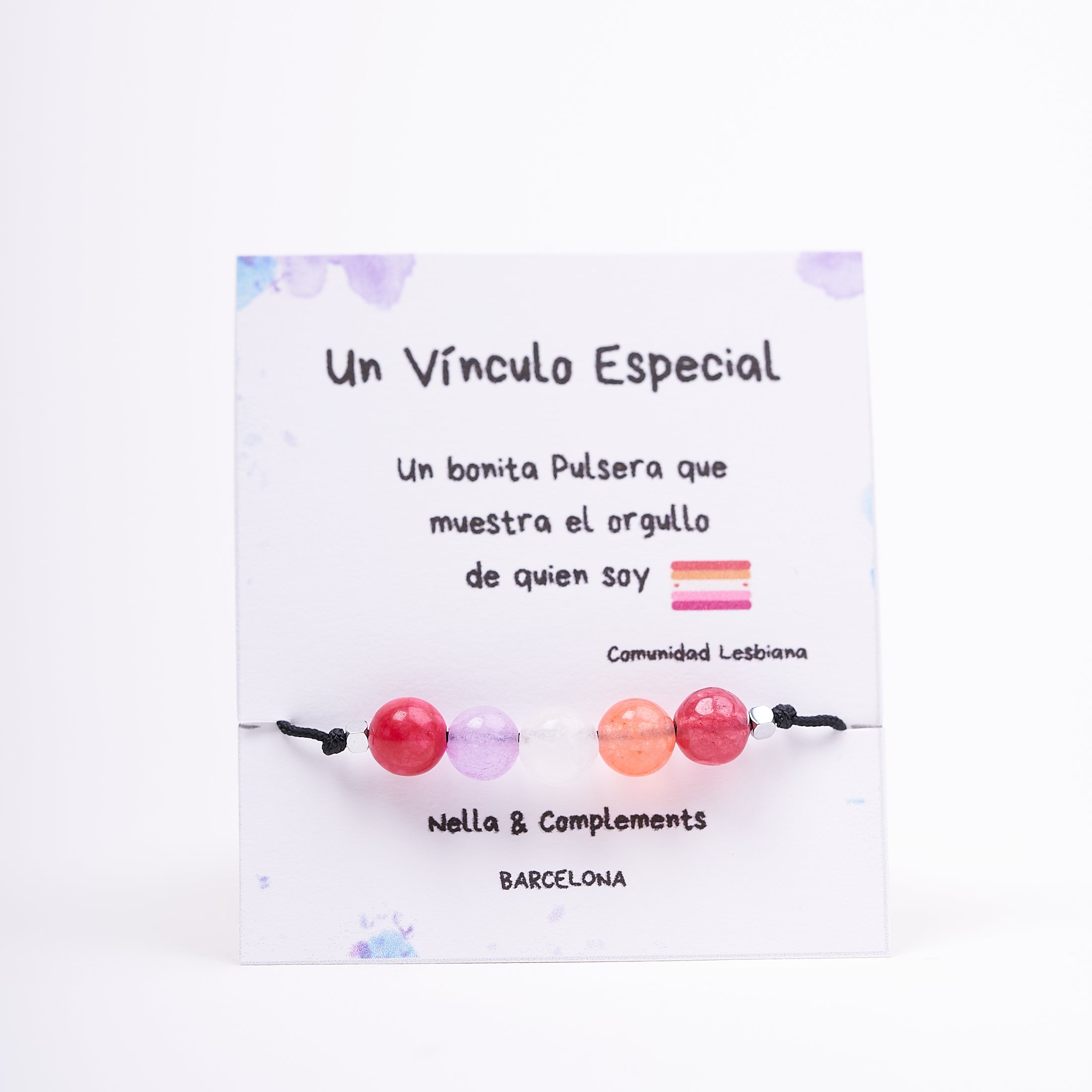 Pulsera orgullo Lesbiana | Colores Lesbiana