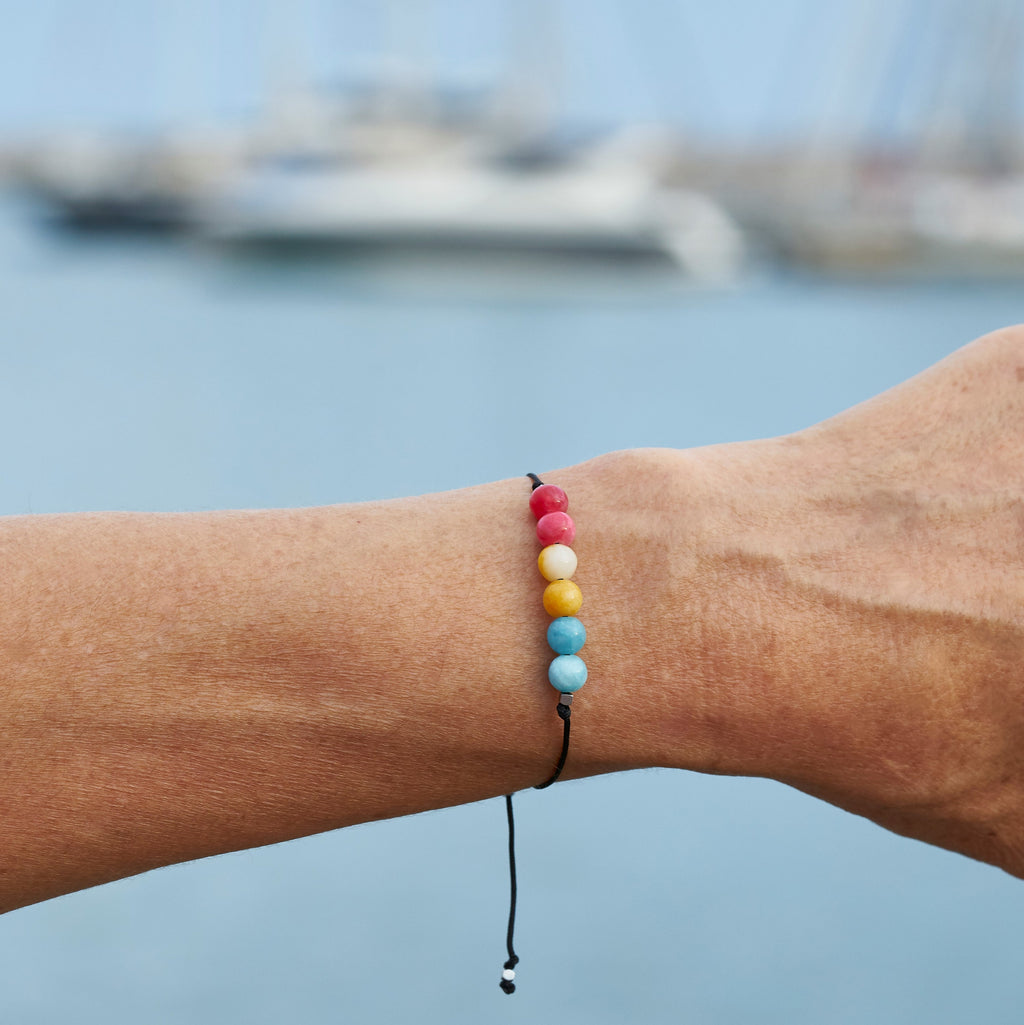 Pulsera orgullo Pan Sexual | Colores Asexual.