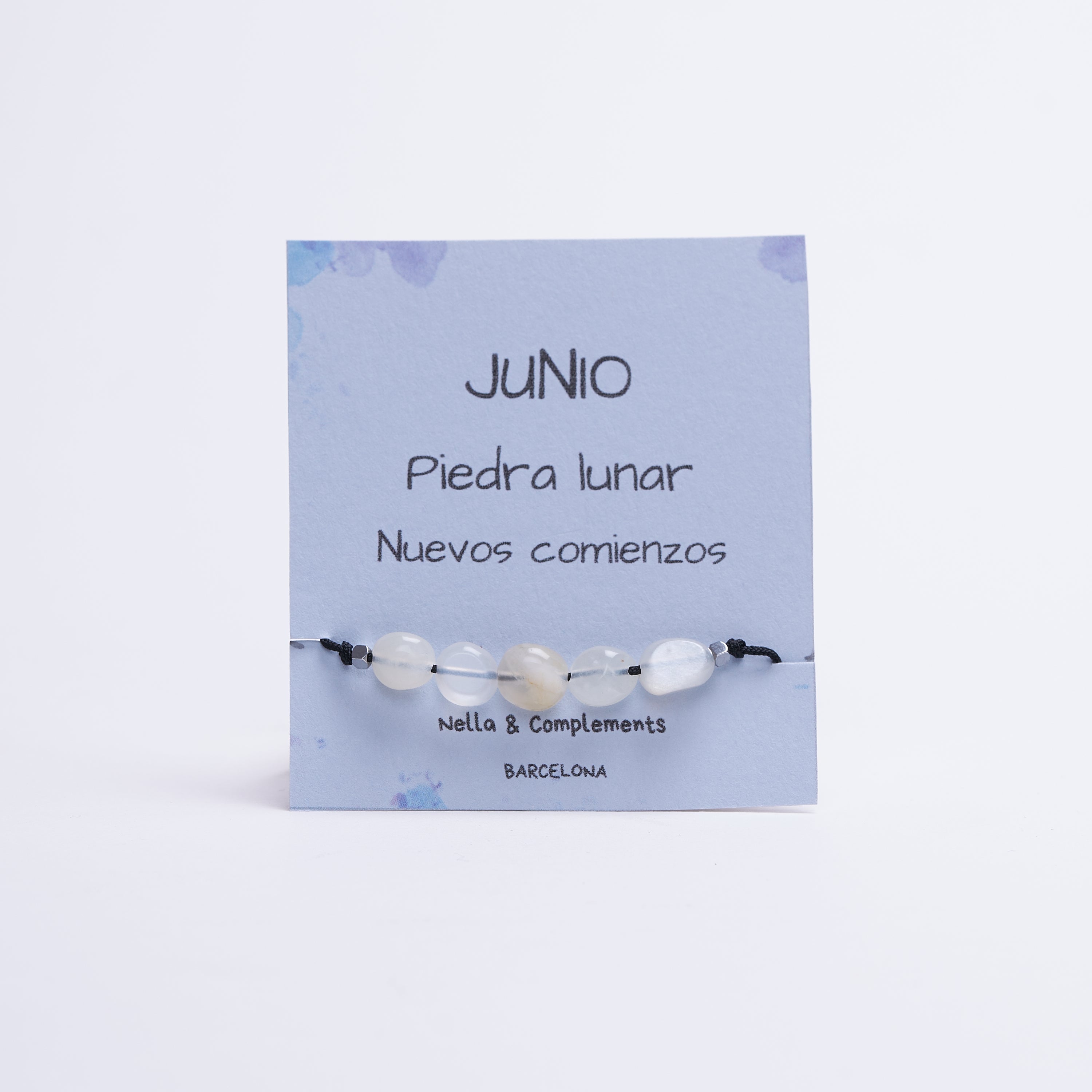 Pulsera piedra de nacimiento Junio | Piedra natal de Junio