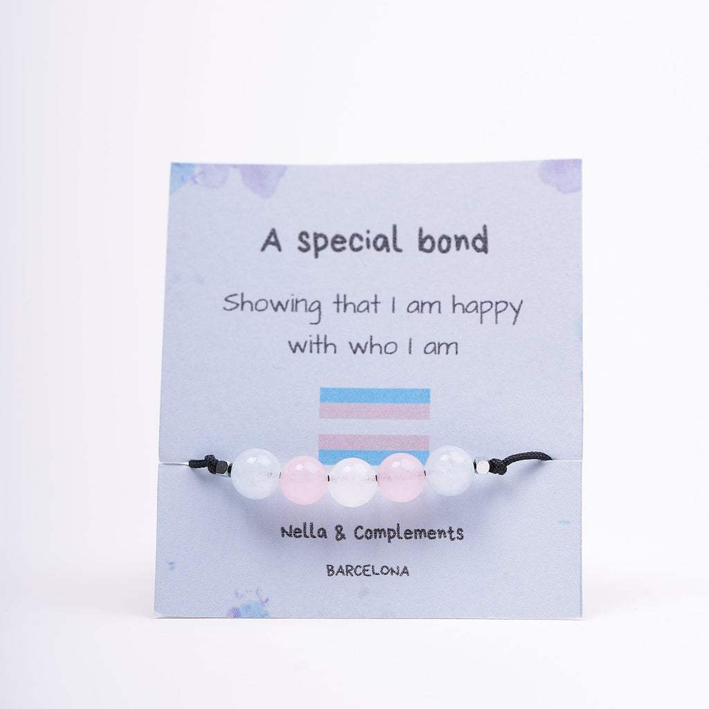 Pulsera orgullo transgénero | Colores transgenero.