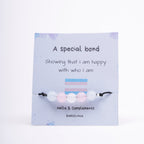 Pulsera orgullo transgénero | Colores transgenero.