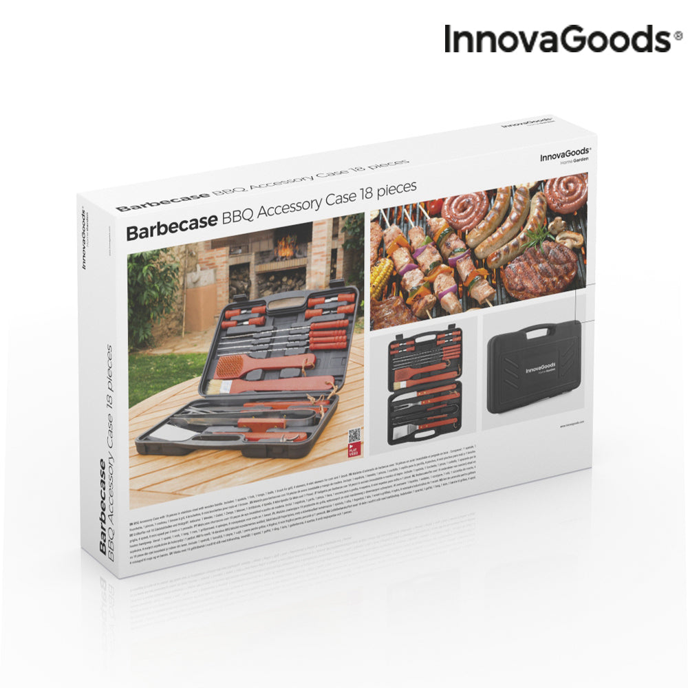 Barbecue Case Barbecase InnovaGoods 18 Pieces