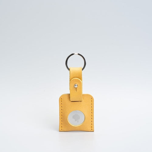 Leather AirTag Keyring.